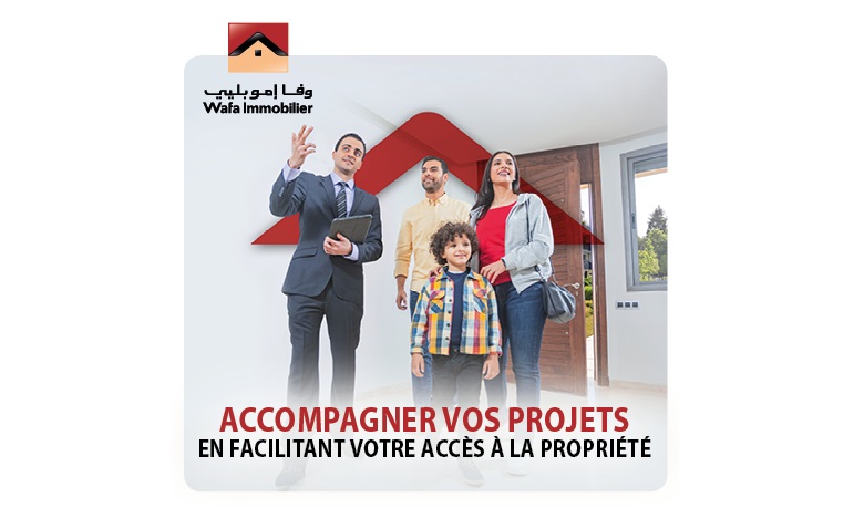 "Accompagner vos projets" : Wafa Immobilier présente sa nouvelle signature institutionnelle 