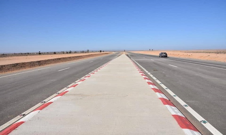 Laâyoune - Dakhla : fin des travaux d'aménagement de la route nationale 