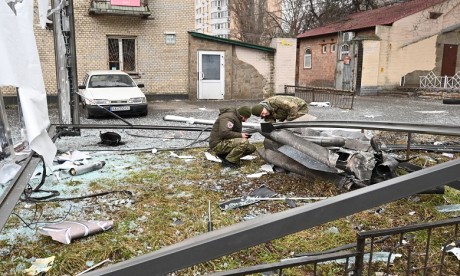 L'Ukraine attaquée le long des frontières russes (Kiev)