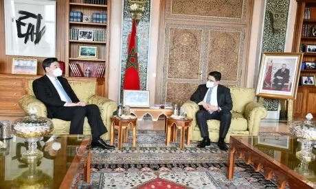 Nasser Bourita reçoit l'envoyé spécial du gouvernement chinois