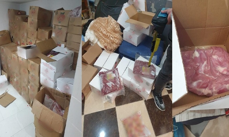 DGSN : Saisie à Tanger de 1.953 kg de viandes blanches impropres à la consommation