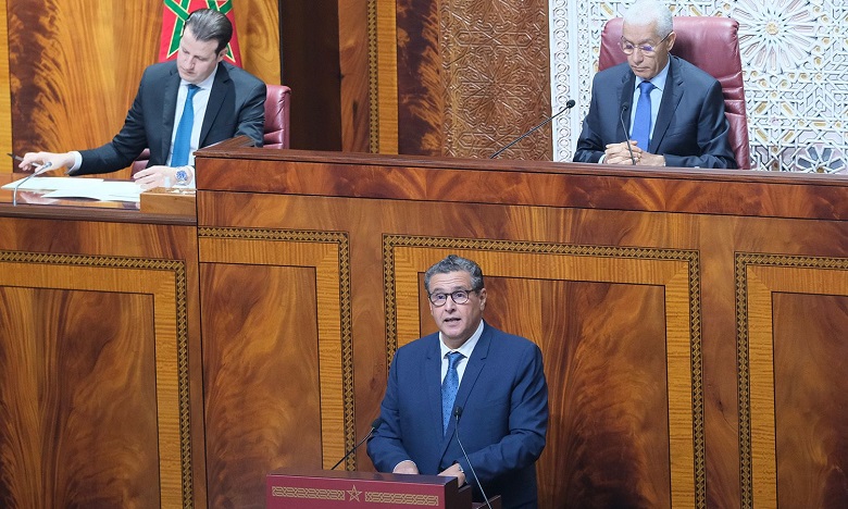 Akhannouch : Le taux de croissance devrait atteindre 1,5% en 2022 au lieu de 3,2% 