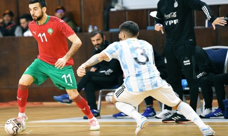 Futsal : Le Maroc bat l’Argentine par 4 buts à 3 en match amical     