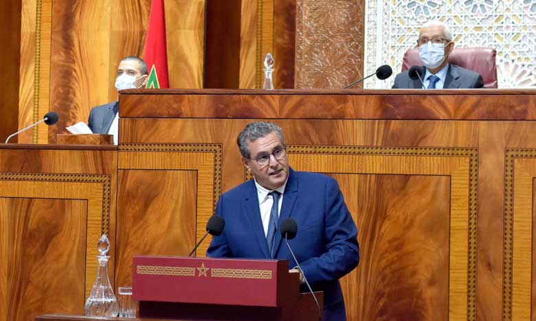 Akhannouch devant les parlementaires lundi prochain