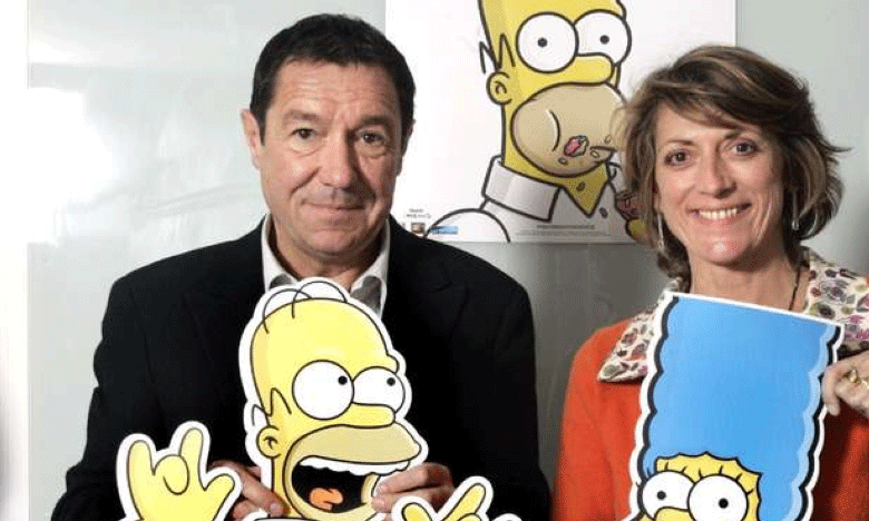 FICAM : Rencontre avec Philippe Peythieu et Véronique Augereau, les voix d'Homer et Marge Simpson