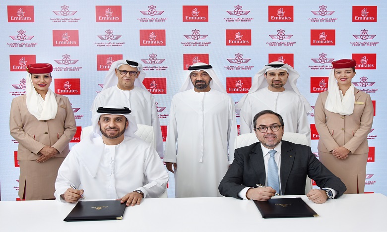 RAM et Emirates signent un partenariat de partage des codes
