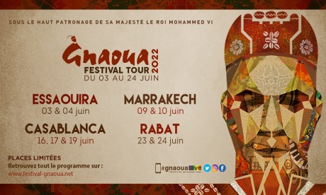 Le Gnaoua Festival Tour dévoile sa programmation