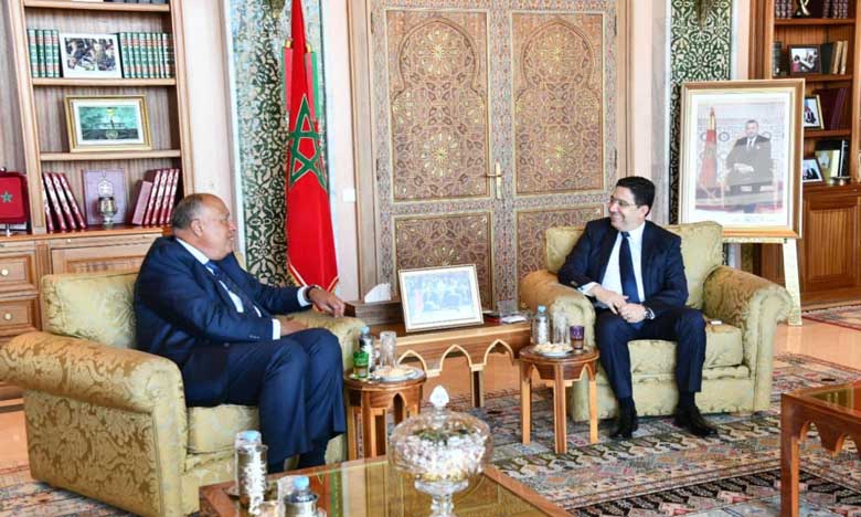 Grands dossiers géopolitiques mondiaux et régionaux : le Maroc et l'Egypte sur la même longueur d'onde 