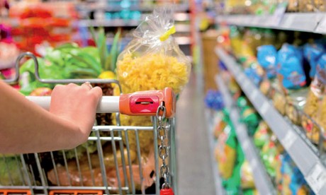 Les produits alimentaires ont flambé de 7,1% à fin avril.