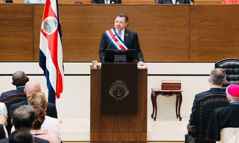 Le nouveau président du Costa Rica reçoit Aziz Akhannouch