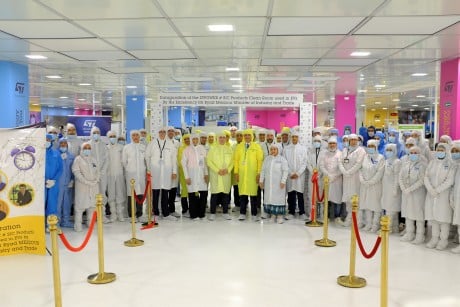 STMicroelectronics inaugure sa nouvelle ligne de production de composants électroniques de pointe à Bouskoura