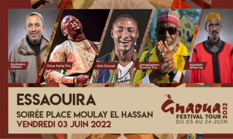 Gnaoua Festival Tour : voici le programme