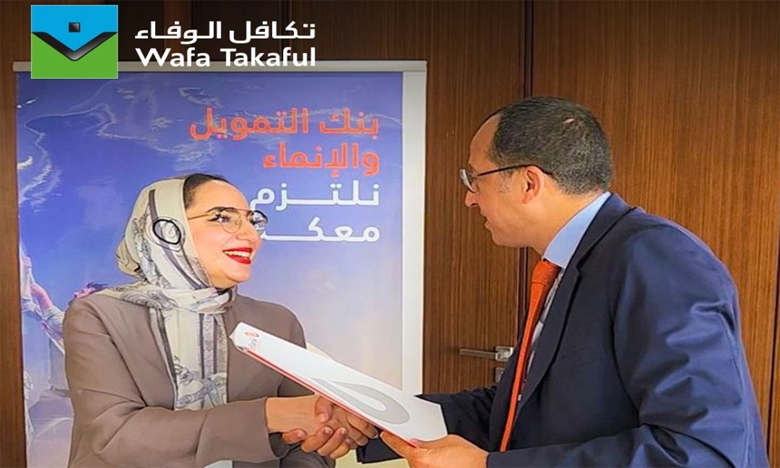 Ce partenariat a été signé entre Yasmina Kilali directrice générale par intérim de BTI Bank et Mohamed Ibrahimi, directeur général Wafa Takaful