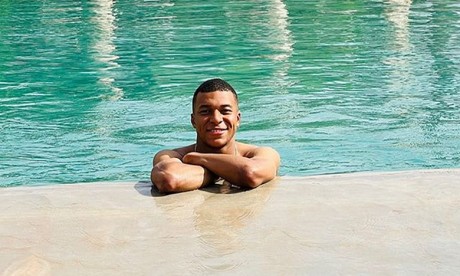 Kylian Mbappé en vacances à Marrakech