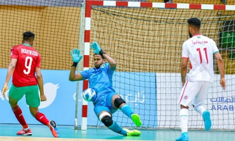 Coupe arabe de futsal : les Lions de l’Atlas terminent le premier tour avec 35 buts inscrits