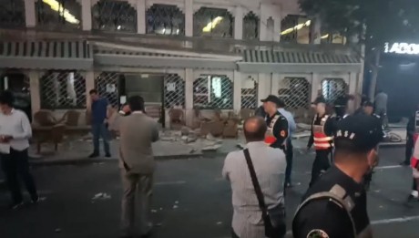 Trois décès et deux blessés à la suite de l'effondrement du fronton métallique d'un café à Casablanca 