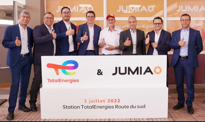 Des points relais Jumia dans les stations-service TotalEnergies Maroc
