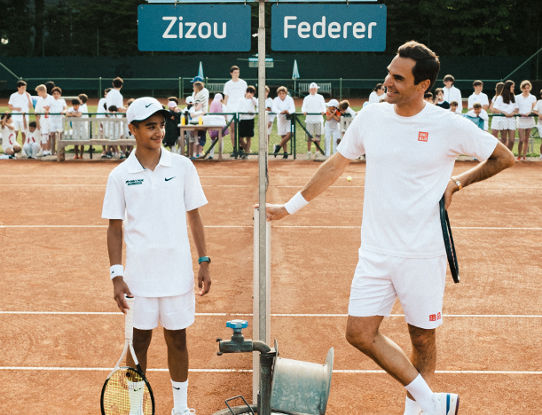 5 ans après, Roger Federer réalise une promesse faite à un fan