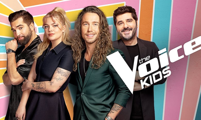France : “The Voice Kids” de retour avec un nouveau quatuor de coachs