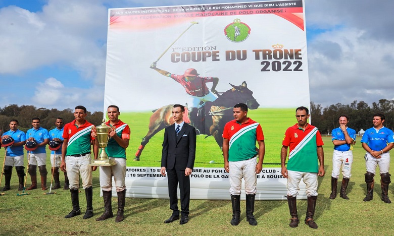S.A.R. le Prince Héritier Moulay El Hassan préside à Rabat la finale de la 1ère édition de la Coupe du Trône de Polo
