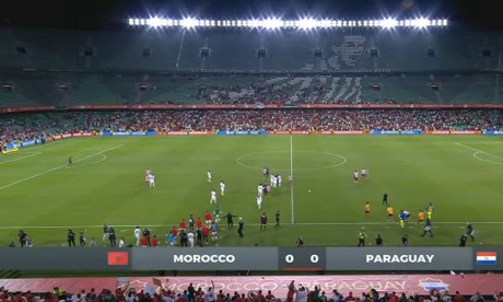 Match amical : le Maroc n’enchaîne pas face au Paraguay