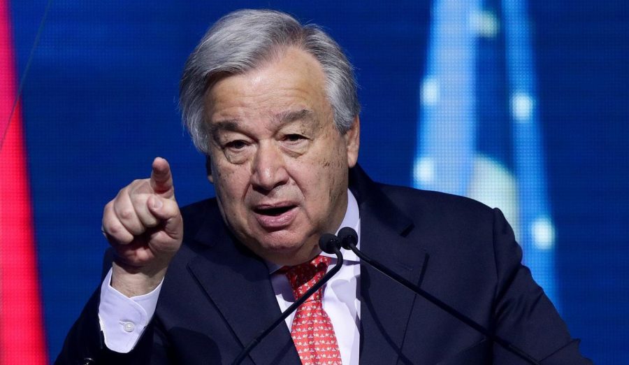 António Guterres conforte la main tendue de S.M. le Roi à l’Algérie