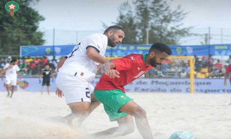 Beach soccer : le Maroc joue le match de classement de la CAN ce vendredi face au Mozambique