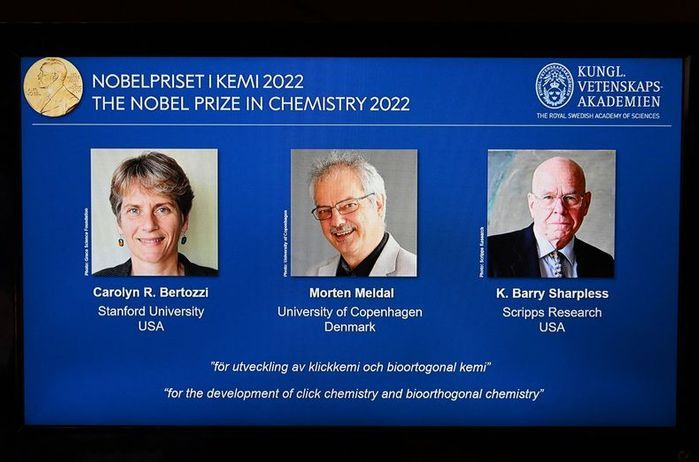 Le prix Nobel de chimie attribué à un trio américano-danois