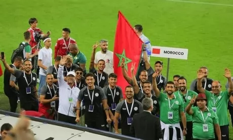 Football amputé : le Maroc surclasse l’Argentine et file en quarts de finale de la Coupe du monde