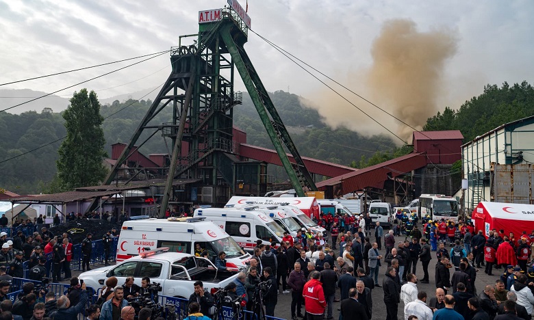 Turquie : Plus de 40 morts après un coup de grisou dans une mine de charbon 