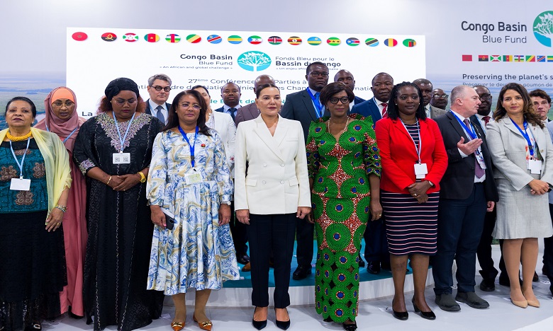 COP27 : S.A.R. la Princesse Lalla Hasnaa préside un Side Event de haut niveau sur la lutte contre les changements climatiques dans le Bassin du Congo