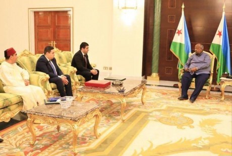 Le président de Djibouti reçoit Mehdi Bensaid, porteur d'un message de S.M. le Roi