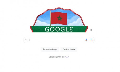 Google célèbre la fête de l'indépendance du Maroc 