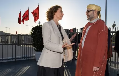 S.M. le Roi se félicite de la qualité du partenariat entre l'UNESCO et le Maroc portant sur la sauvegarde du patrimoine culturel immatériel