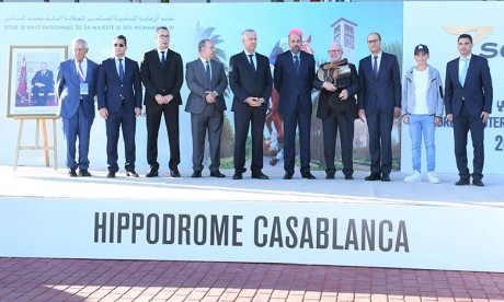 Courses hippiques : les vainqueurs du GP S.M. le Roi Mohammed VI du pur-sang arabe lors du MIM