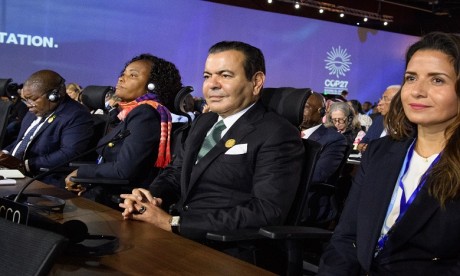 S.A.R. le Prince Moulay Rachid représente S.M. le Roi à la COP 27 à Charm el-Cheikh