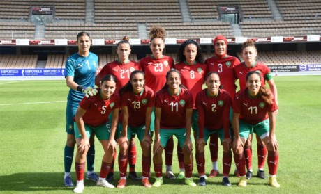 L'équipe nationale féminine.