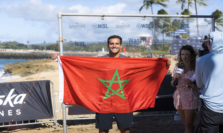 World Surf League : Ramzi Boukhiam, premier marocain à se qualifier pour le WCT