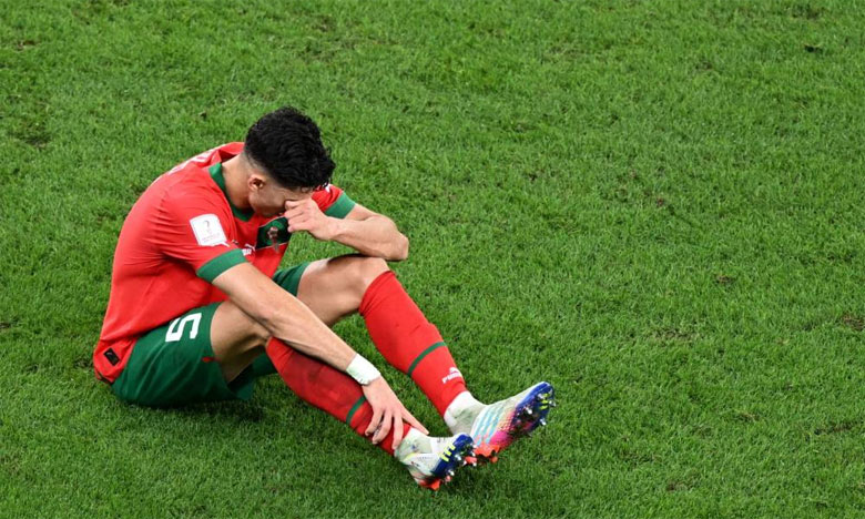 Nayef Aguerd avait été obligé de sortir à la 84e minute du match face à l'Espagne en raison d'une douleur à l'aine.