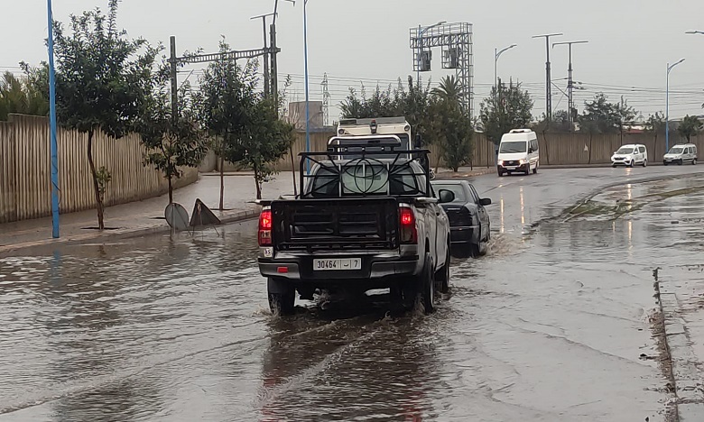 Inondations à Casablanca après les premières pluies de ce jeudi