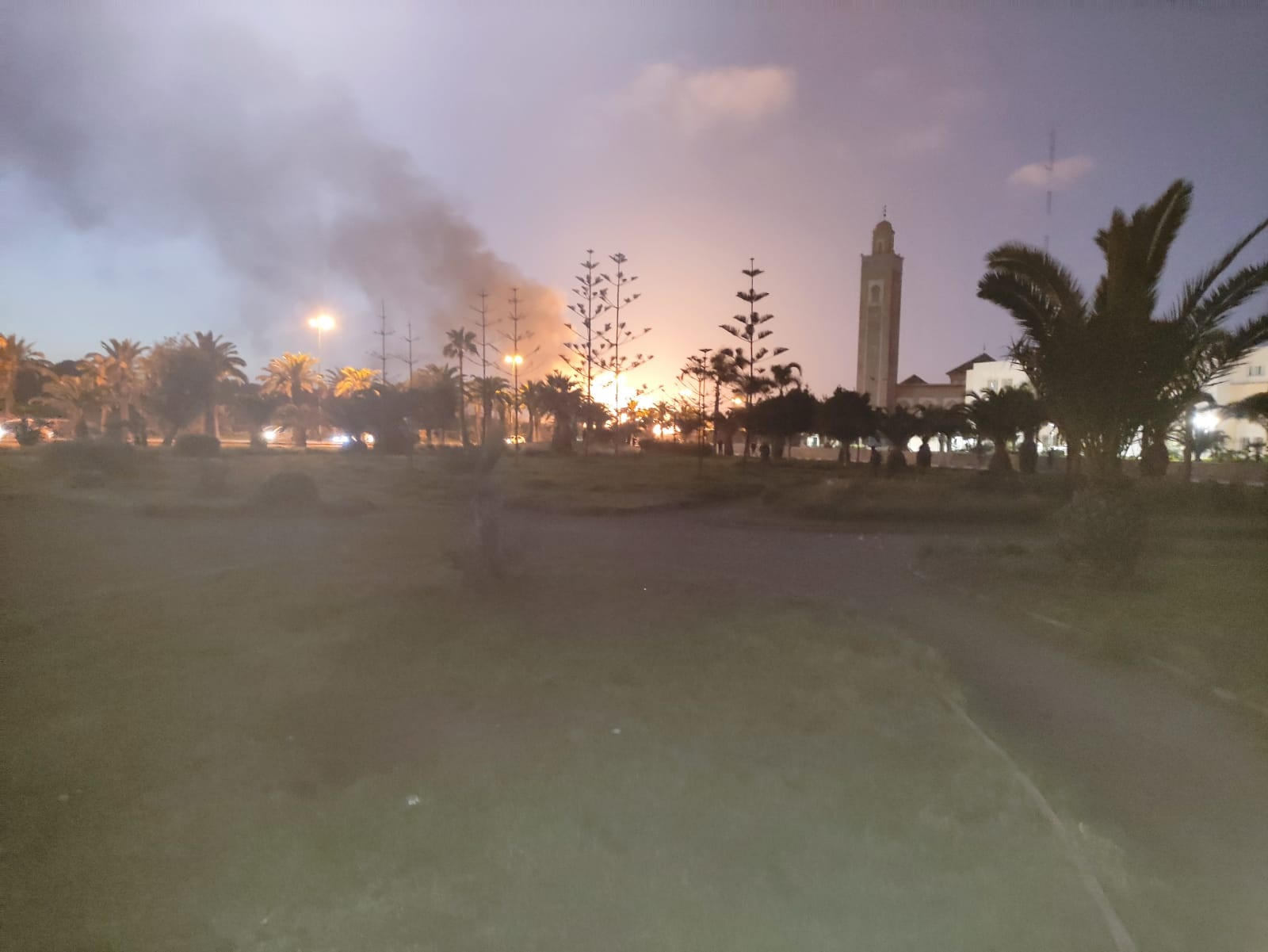 Mohammedia : un incendie déclaré dans un dépôt gazier, les habitants en panique 