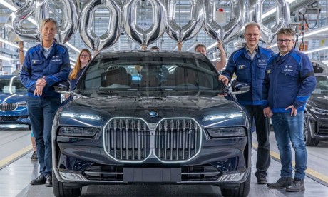 La BMW i7 xDrive60 produite à l’usine allemande Dingolfing