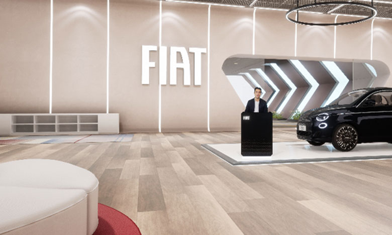 Fiat présente son nouveau Metaverse Store au CES de Las Vegas 2023