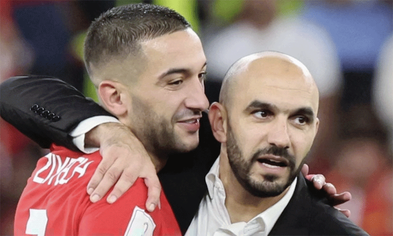 Walid Regragui : Avec Ziyech, la concurrence sera rude au PSG