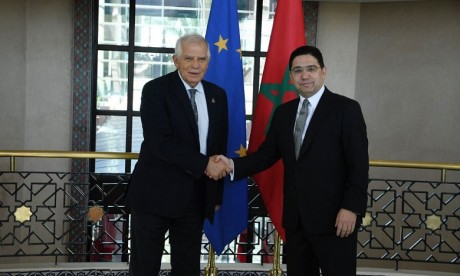 Nasser Bourita reçoit le chef de la diplomatie européenne Josep Borrell  