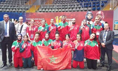Coupe arabe de taekwondo : le Maroc remporte 13 médailles, dont 3 en or