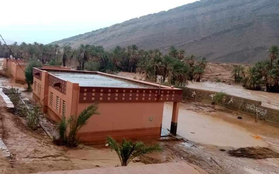 Pluies et chutes de neige dans plusieurs régions du Sud du Maroc 