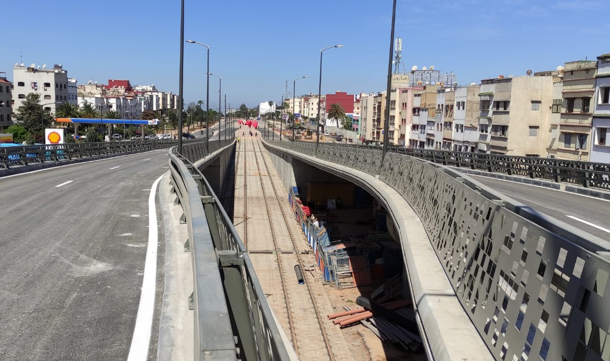 Casablanca : le pont de dénivellation du boulevard Mohammed VI mis en service 