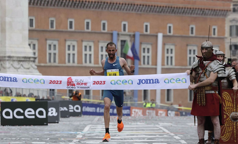 Le Marocain Taoufik Allam remporte la 39e édition du Marathon de Rome