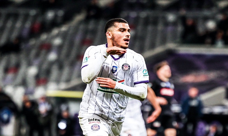 Zakaria Aboukhlal porte le FC Toulouse en finale de la coupe de France
